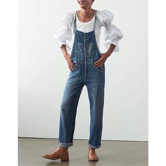 Anthropologie Pants - Anthropologie Pilcro Painters Denim Overalls size 27